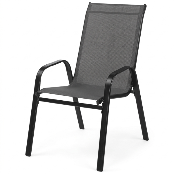 Стул для терассы с металлическим каркасом 55х72х92см, текслайн, TX-C1007 CN