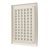 Решетка вентиляционная регулируемая АБС 180х250, 1825РРП Ivory
