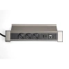Блок настольный с крышкой, 3 розетки 200B, 1 USB, 1 Type-C, RJ45, HDMI чёрный
