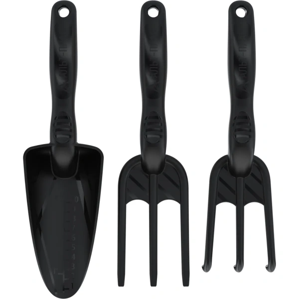 Набор садовый 3 предмета Агроном Премиум №3 (совок широкий, рыхлитель, вилка) АП 137