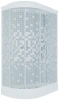 Душевая Кабина Triton Коралл 120*80 А прав., 1/4 круга, низ. подд., Белый, Мозаика, ДН4 (ПД17,КР15,З