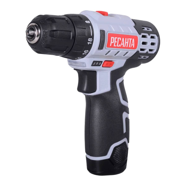 Дрель-шуруповерт аккумуляторная ДА-12-2Л Ресанта