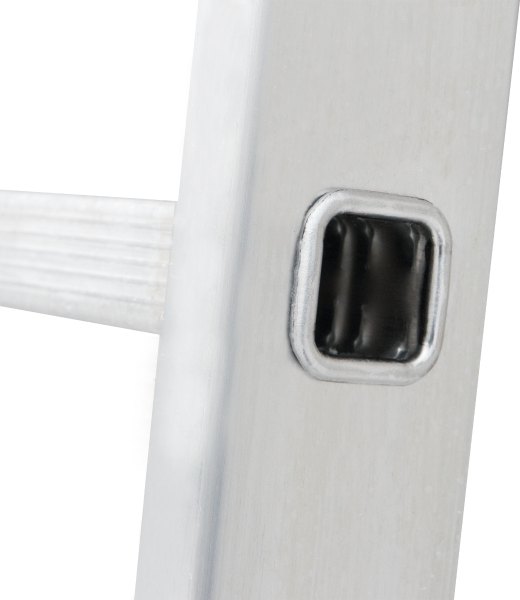 Лестница алюминиевая, односекционная, 1х9