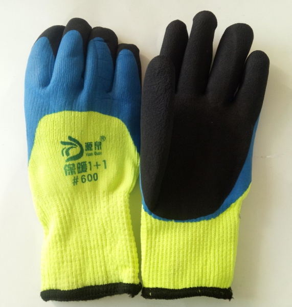 Перчатки  # 600 с двойной резиной