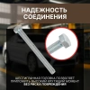 Болт М6х60 мм шестигр., цинк, кл.пр. 5.8, DIN 933 (10 шт в зип-локе) STARFIX