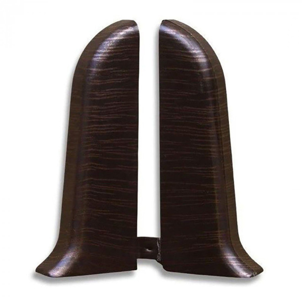 Торцевая для плинтуса Е67мм "Идеал Элит" 301 / Венге (пара)