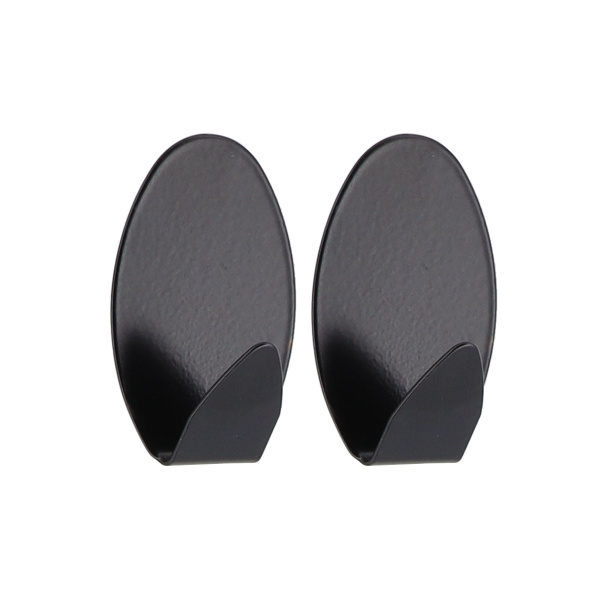 Набор крючков для ванной Tendance 2 шт овал черный 9048103