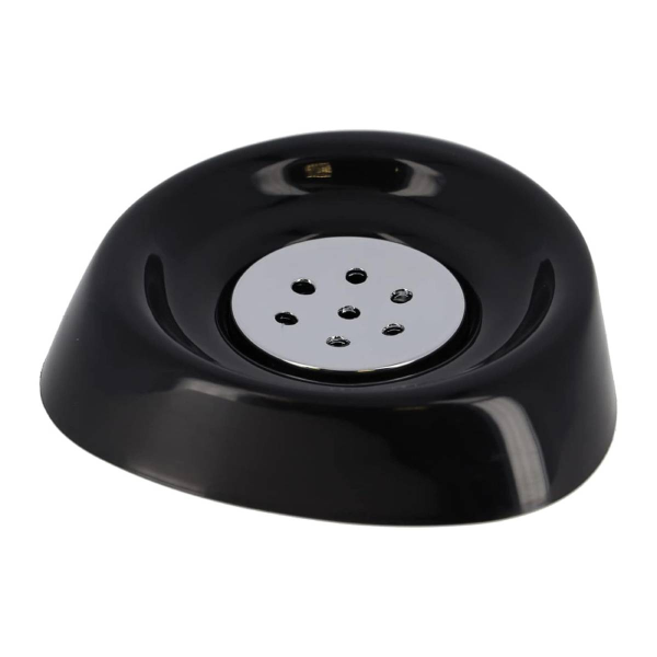 Мыльница Tendance пластик черный 6418103