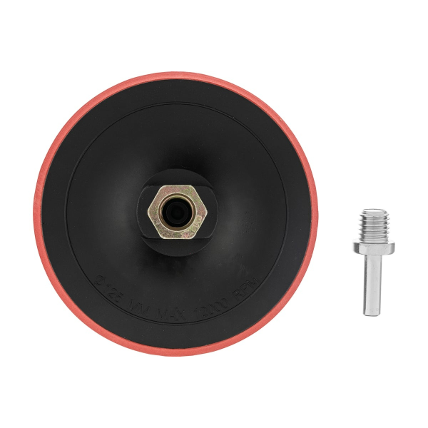 Насадка Matrix для дрели и УШМ с липучкой, 125 мм