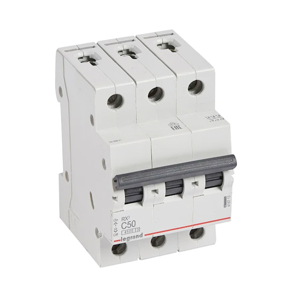 Автомат Legrand RX3 ВА 3Р С 50А 4,5ka 419713 Автомат Legrand RX3 ВА 3Р С 50А 4,5ka 419713