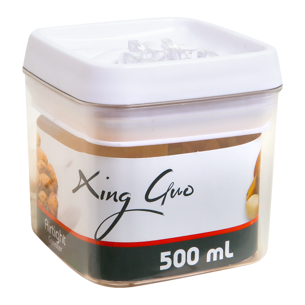 Контейнер для продуктов квадратный 500 мл с герметичной крышкой XG88-08 PRC Контейнер для продуктов квадратный 500 мл с герметичной крышкой XG88-08 PRC