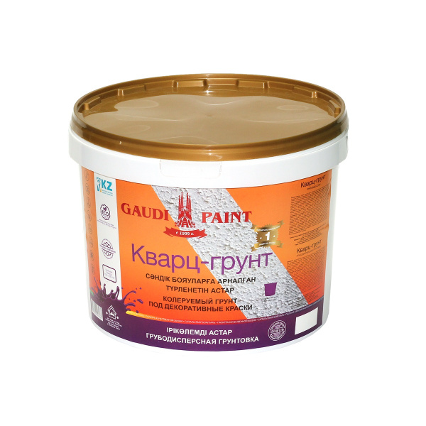 Грунтовка Гауди кварцевая для декора "Кварц Грунт" 15 кг Грунтовка Гауди кварцевая для декора "Кварц Грунт" 15 кг