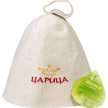 Шапка для бани и сауны Банные штучки, Царица, войлок 100% 41031