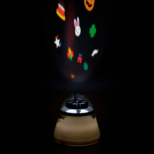 Св-к Gauss DIY0011 со сменной проекцией с кабелем электропитания и выключателем, 4W, белый