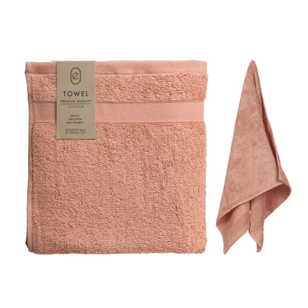 Полотенце махровое 50х100 см розовый HD1001150 К