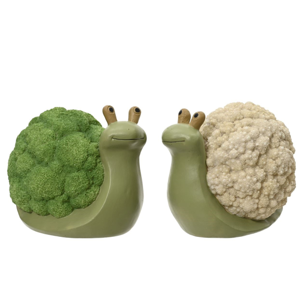 Фигура садовая Улитка в ассорт. 2 дизайна 13,5х9х11 см 830477 Kmg
