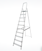 Стремянка алюминиевая 10 ступеней 1110110