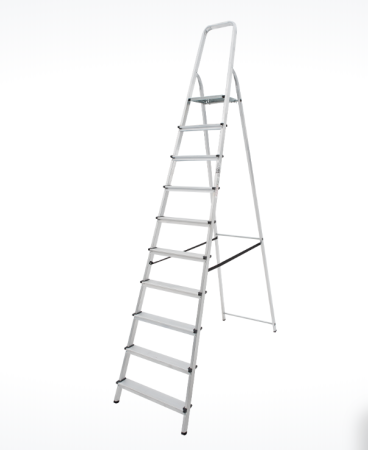 Стремянка алюминиевая 10 ступеней 1110110