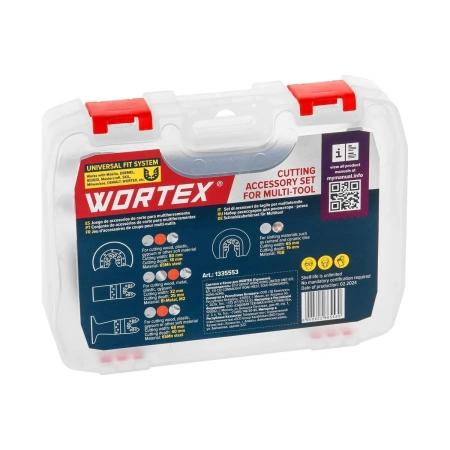 Набор аксессуаров для реноватора WORTEX 4 предмета в боксе (для резки), арт.1335553