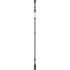 Карниз телескопический одинарный Luance 210-280 см D19 матовый черный 75022210955