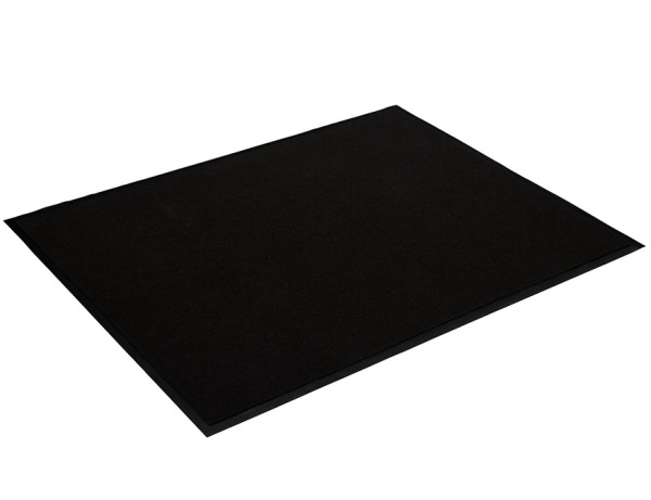 Коврик влаговпитывающий, ребристый “TRIP” 90*120 см "VORTEX", чёрный / 8