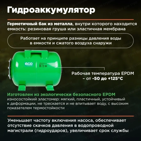 Станция водоснабжения автоматическая ECO GFI-904