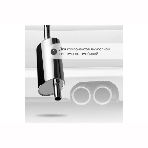 Эмаль KU-5001 термостойкая серебристая,520мл