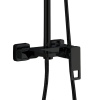 Стойка душевая со смесителем HAIBA HB24615-7 черный