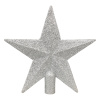 Набор елочный украшений Atmosphera 18 шт со звездой серебристо-белый 113044AB