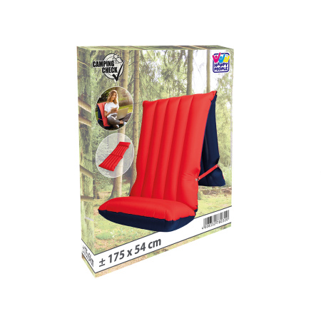 Матрас для кемпинга надувной Camping Check Sitting-laying mattress 175х54 см трансформер 78032