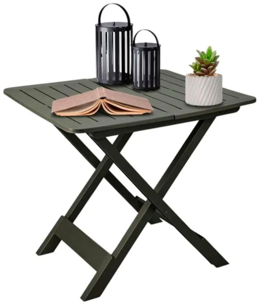 Стол складной садовый 80х72х70 см, фисташковый К