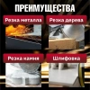 Углошлифмашина двуручная WORTEX AG 2326-2 в кор. 2100 Вт, 230 мм, 6500 об/мин.
