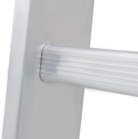 Лестница алюминиевая, односекционная, 1х12 (арт. 1210112Y)