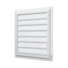 Решетка вентиляционная AIRVENT 399х349 регулируемая жалюзи пластик ERA
