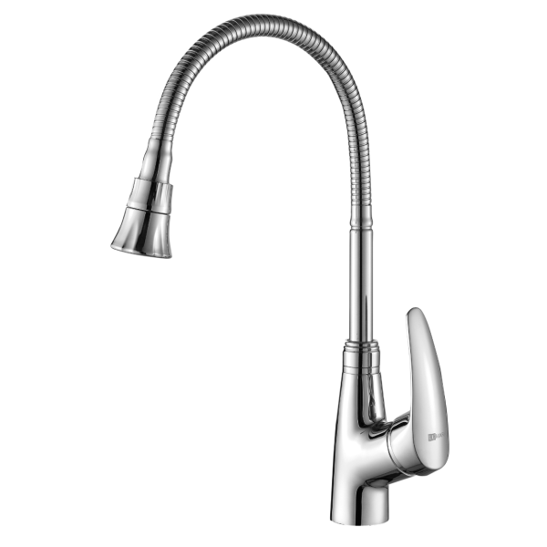 Смеситель д/к Lemark LM0413C "Линара" , с гибким изливом и 2х-функциональным аэратором, хром Смеситель д/к Lemark LM0413C "Линара" , с гибким изливом и 2х-функциональным аэратором, хром