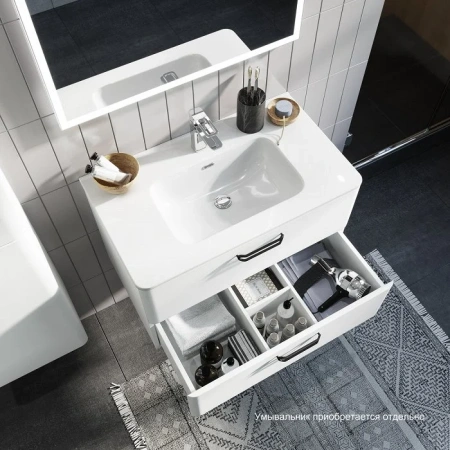 Тумба iddis Brick с умывальником, подвесная арт.BRI60W0i95K 60 см