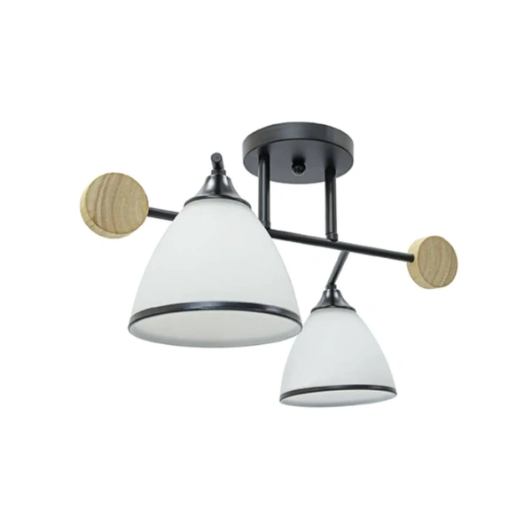 Люстра "Каскад" 121528 черная 2/Е27/60вт К008585