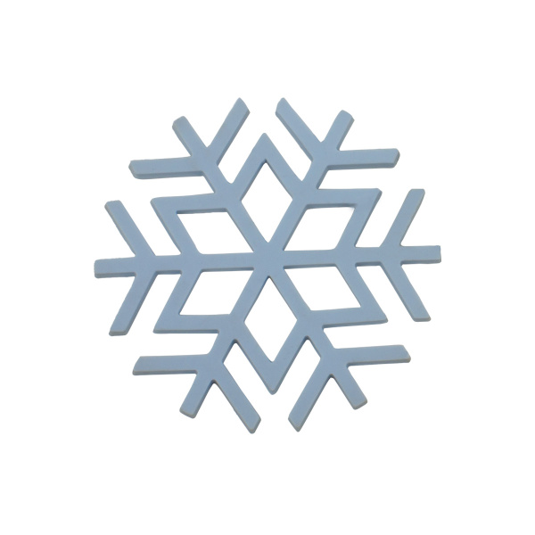 Подставка для горячего DH 17 см Снежинка синяя DH2899-BLUE