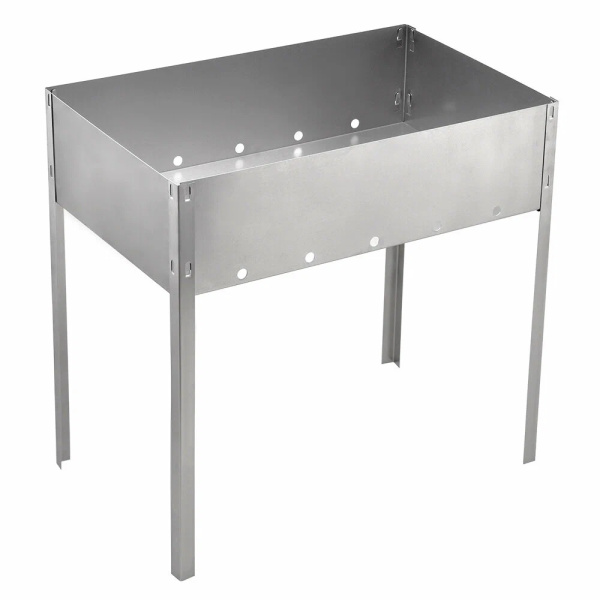 Мангал сборный BOYSCOUT без шампуров 50х30х50 см 61232