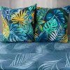 Комплект постельного белья Василиса Монблан Tropical семейный сатин нав 70х70х2 шт.