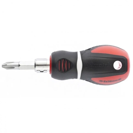 Отвертка комбинированная, SL6,0 / Ph2 х 38 мм, CrМо, двухком