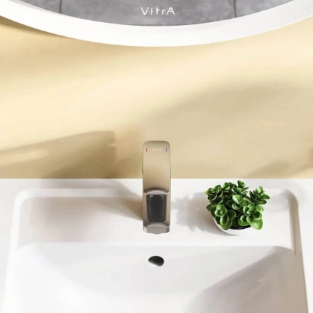 Смеситель д/р Vitra Root Square, хром (A42731EXP)