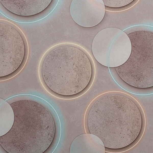 Обои 11285-04 Артекс Пульсар (10,05*1,06)(6) винил горячего тиснения на флизелине