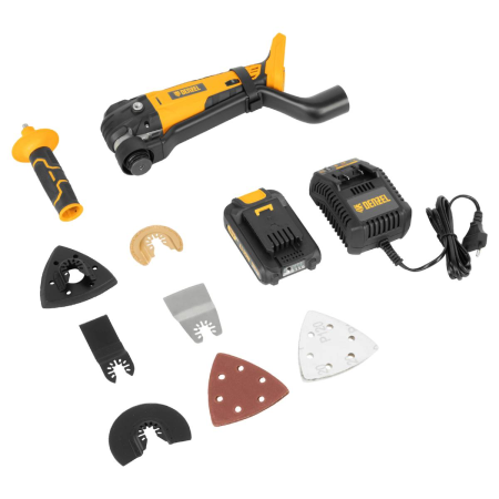 Инструмент многофункциональный аккумуляторный MTL-IB-18-02, Li-Ion, 18 В// Denzel