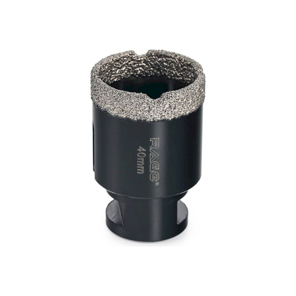 Коронка алмазная для УШМ по керамике 40 мм RAGE by VIRA