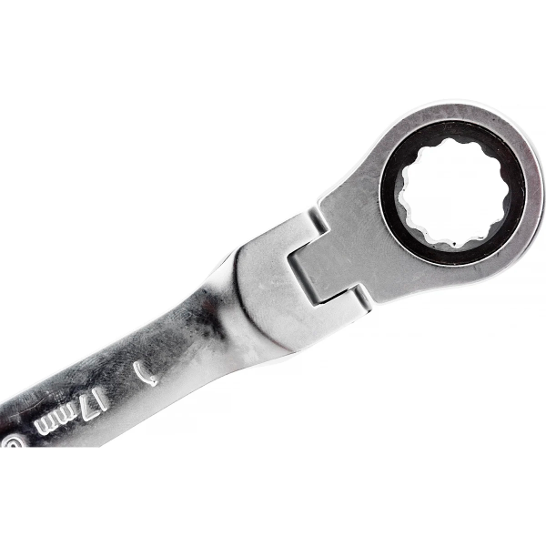 Ключ комбинированный 17мм трещоточный шарнирн. PRO STARTUL (PRO-7217), арт.PRO-7217