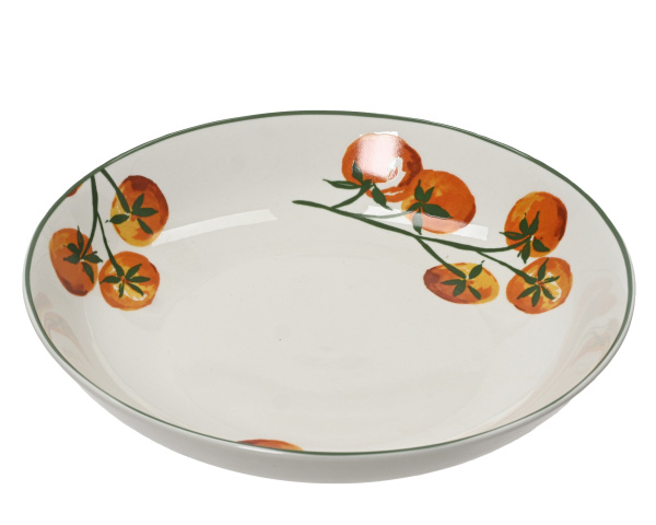 Тарелка глубокая Vegetable paradise tomato pattern 20,3х4,4 см 874450