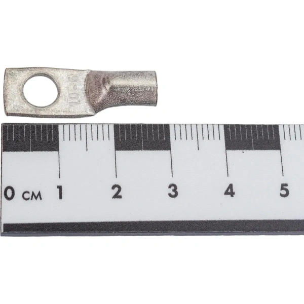 НАКОНЕЧНИК JG-10-6-5 МЕДНЫЙ ЛУЖЕНЫЙ ПОД ОПРЕССОВКУ, 6шт/упак TDM