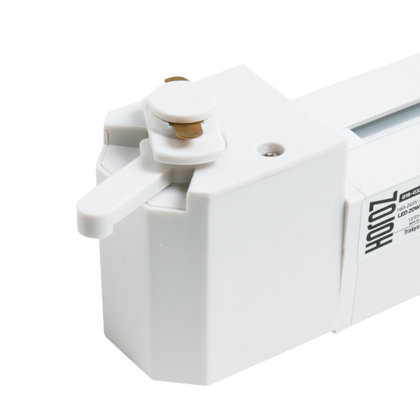 Светильник трековый 018-032-0030  30W WH-BL  4200K 160-265V