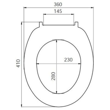 Сиденье для унитаза Iddis 01061.1 бел.